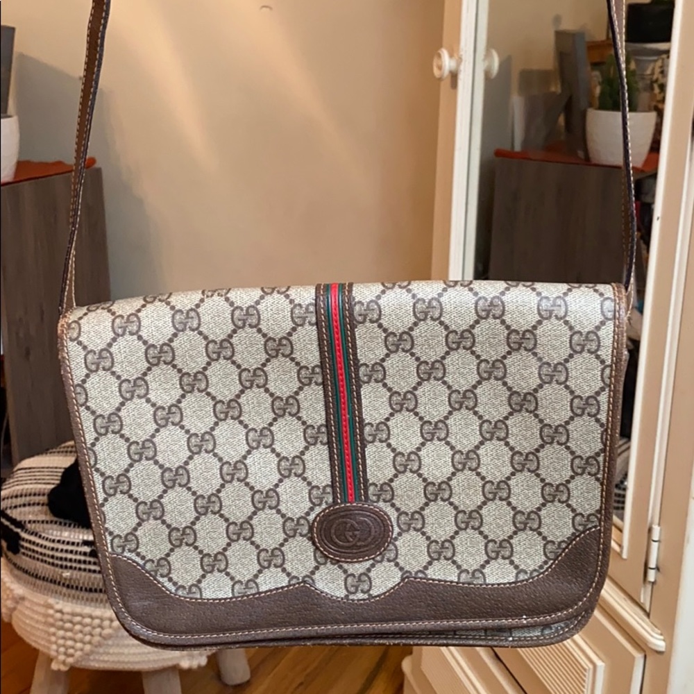 🤎Authentic Vintage GUCCI medium handbag🤎